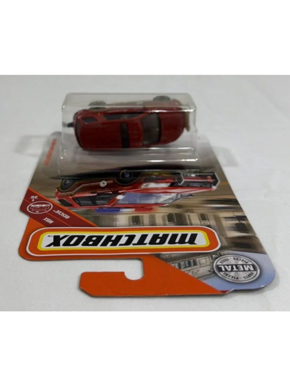 Matchbox Red '16 Ford Interceptor Utility MBX Rescue 2019